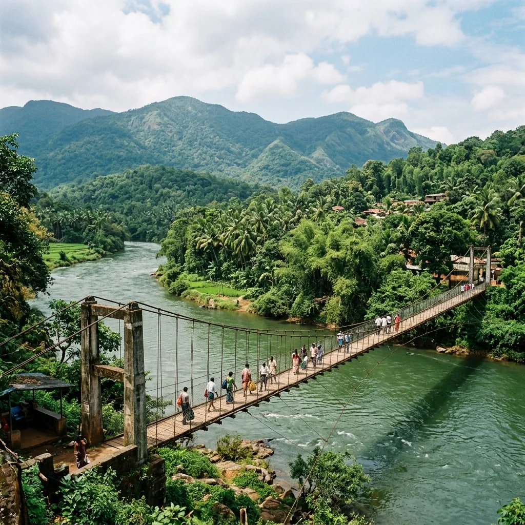 Samshi Hanging Bridge